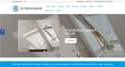 Desktop Screenshot of csmenuiserie.com